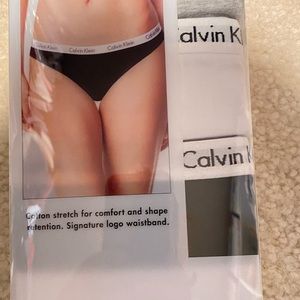 Brand New Calvin Klein 3- Pack  Bikinis